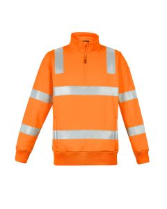 Unisex Hi Vis Vic Rail 1/4 Zip Pullover