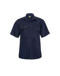 Lightweight S/S Vented Cotton Work Shirt