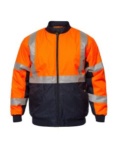 Tempest Hi Vis Bomber Jacket - NSW Rail Compliant