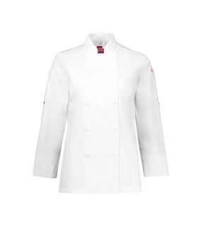 Womens Gusto Long Sleeve Chef Jacket