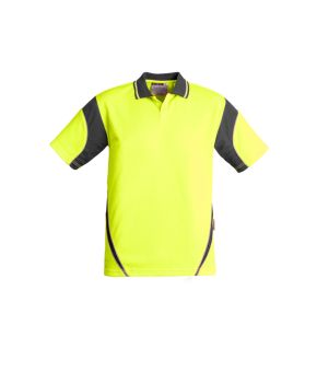 Mens Hi Vis Aztec S/S Polo