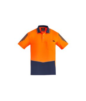 Mens Hi Vis Flux S/S Polo