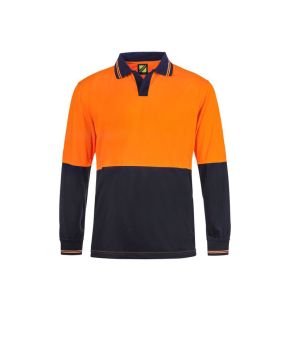 Hi Vis Food Industry L/S Micromesh Polo