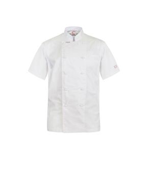 Lightweight Executive White Chefs Jacket - Short Sleeve