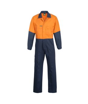 Hi Vis Two Tone Poly/Cotton Coveralls