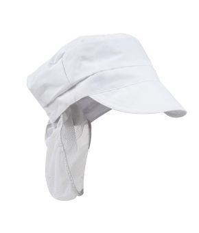 Food Industry Peak Cap With Hair Net