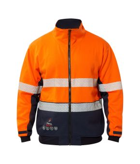 HRC2 FR Zipfront Fleece Jumper With FR Tape