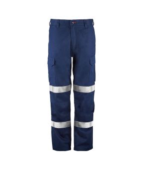 Mens Hrc2 FR Cargo Work Pant With Bio-Motion FR Reflective Tape