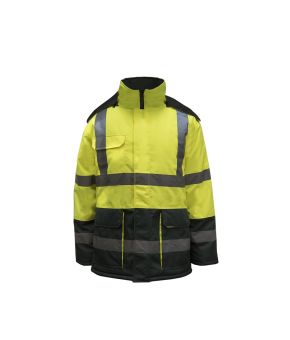Two Tone Freezer Jacket With Reflective Tape