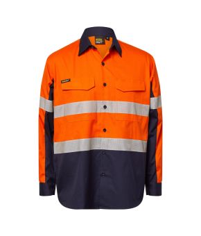 Hivis Lightweight Ripstop L/S Vented Shirt W/Tape
