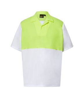Hivis S/S Food Industry Jacshirt With Modesty Insert