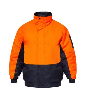 Thunder Hi Vis Modern Bomber Jacket
