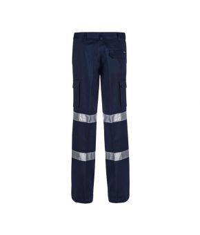 Ladies Mid Weight Cotton Cargo Work Pant With Bio-Motion Tape