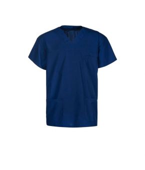 Unisex Medical Scrub Top With Pockets