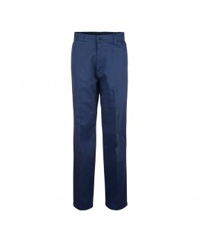 Classic Flat Front Cotton Work Pant