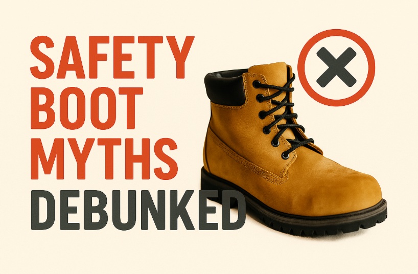 Work boots safety myths debunked